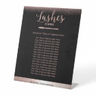 Rose Gold Eyelash Extensions Beauty Salon