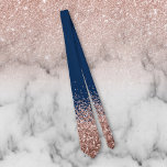 Rose Gold Fading Waterfall Ombre Glitter look Neck Tie<br><div class="desc">This design may be personalised by choosing the Edit Design option. You may also transfer onto other items. This design does not contain actual glitter. Contact me at colorflowcreations@gmail.com or use the chat option at the top of the page if you wish to have this design on another product or...</div>