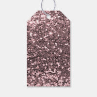 Rose Gold Faux Glitter Sparkles