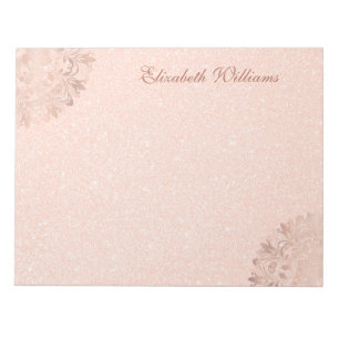 Rose Gold Floral Mandala Post-it Notes