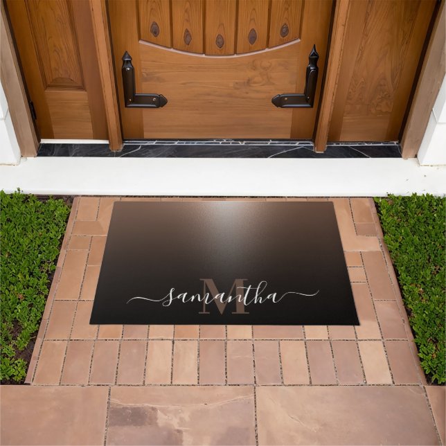 Rose Gold Foil Doormat (Outdoor)