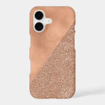 Rose Gold Foil Glitter Modern iPhone 7 Case