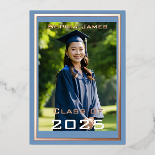 Rose gold frame - class of 2025