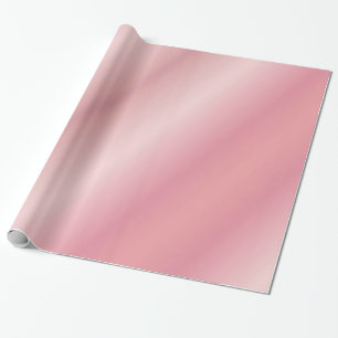 Rose Gold Glamorous Elegant Template Gift Wrapping Paper
