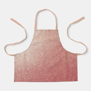 Rose Gold Glitter Apron