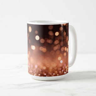 Rose Gold Glitter Coffee Mug