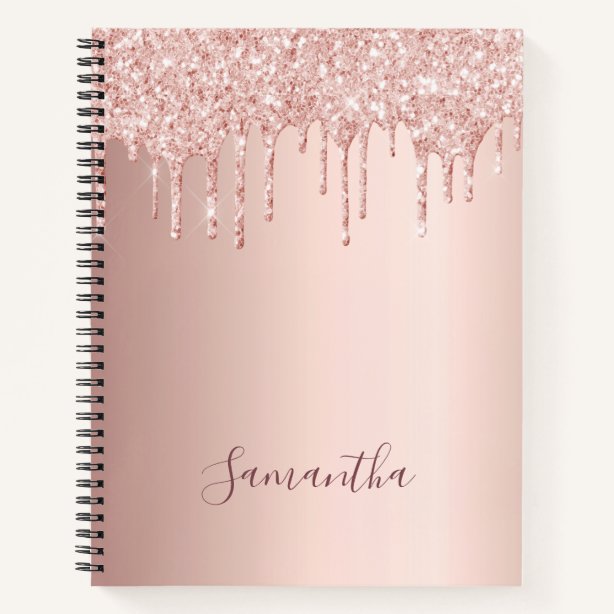 Glitter Notebooks Zazzle.co.uk
