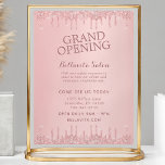 Rose Gold Glitter Drips Salon Grand Opening Flyer<br><div class="desc">Rose Gold Glitter Drips Salon Grand Opening Flyer. Salon reopening flyer that features sparkly glitter drips. "With new Covid 19 safety measures in place to keep our clients and employees safe." Personalise this custom design with your own text,  logo,  and business details.</div>