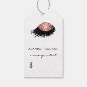 Rose Gold Glitter Eye Price Tags