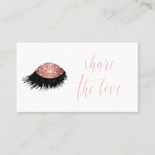 Rose Gold Glitter Eye Referral