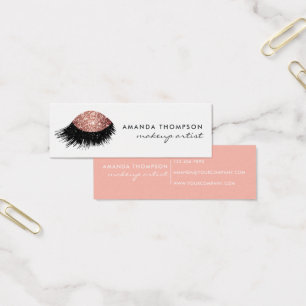Rose Gold Glitter Eyes