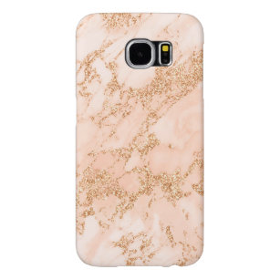 Rose gold glitter marble abstract
