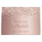 Rose gold glitter name birthday