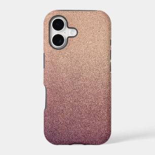 Rose Gold Glitter Sand Visual Texture Ombre Light
