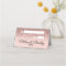 Rose Gold Glitter Sparkles Blush Pink Place Cards