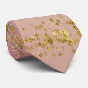 Rose Gold  Glitter Tie