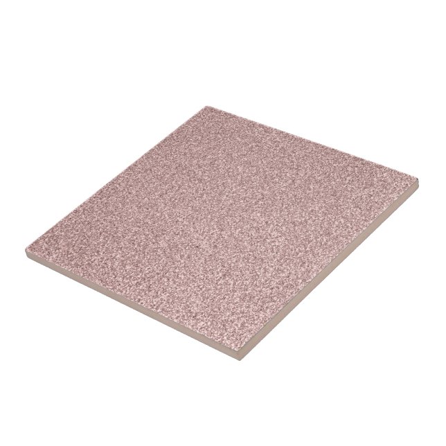 Rose Gold Glitter Tile (Side)