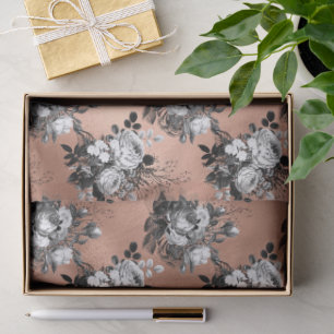 Rose Gold Gothic Halloween Tissue Paper