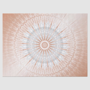 Rose Gold Grey Mandala Tissue Paper