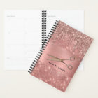 Rose Gold Hair Appointment Book