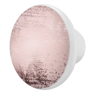 Rose gold Luxury metallic design Ceramic Knob