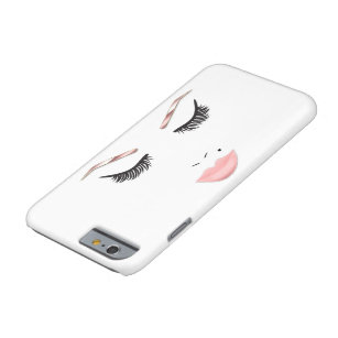 Rose Gold Makeup Face Eyebrows Lips Referral Salon Barely There iPhone 6 Case