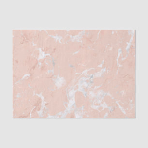 Rose Gold Marble 3, Decoupage or Gift Bag Stuffing Tissue Paper