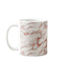 Rose Gold Marble Mug