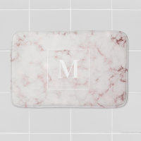 Rose Gold Marble Personalised Monogram