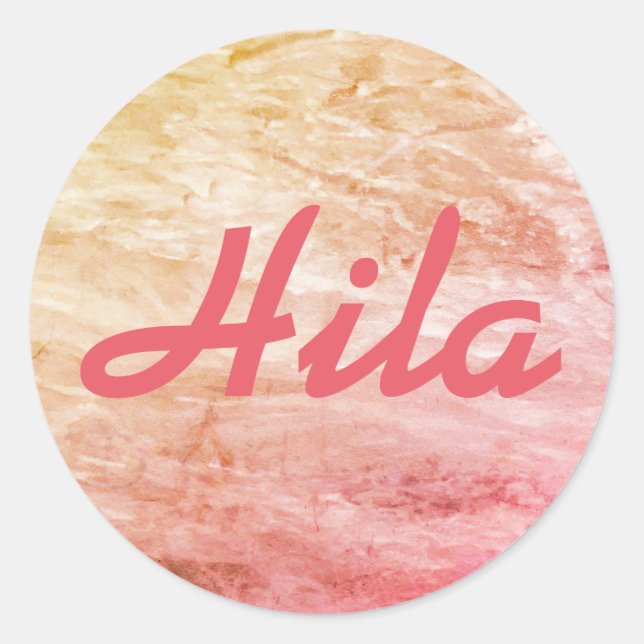 Rose Gold Marble Sticker (Front)