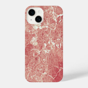 Rose Gold Marble Texture iPhone 14 Case