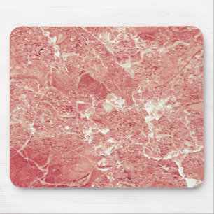 Rose Gold Marble Texture Mouse Mat