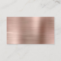 Rose Gold Metallic Shimmer Blank