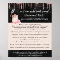 Rose Gold Nail Salon Covid Conscious Safety