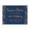 Rose Gold Navy 21st Birthday Save Date Confetti