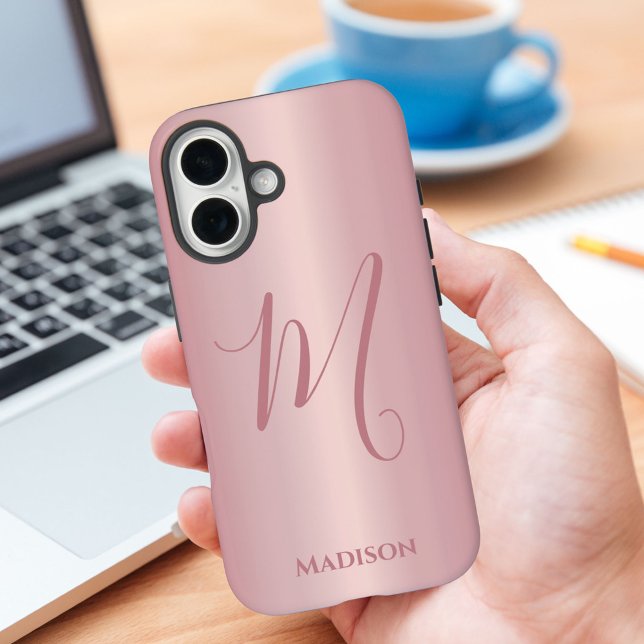 Rose Gold Personalized  Case-Mate iPhone Case (Creator Uploaded)