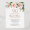Rose Gold Pink Blush 90th Birthday Foil Invitation