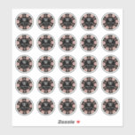 Rose Gold Poker Chip Casino Wedding Party 3cm<br><div class="desc">Celebrate in style with these stylish and very trendy poker chip wedding stickers. Each sticker is 3cm when purchased on the 20.3cm x 20.3cm sheet and there are 25 stickers per sheet. The design is easy to personalise with your special event wording and your guests will be thrilled when they...</div>