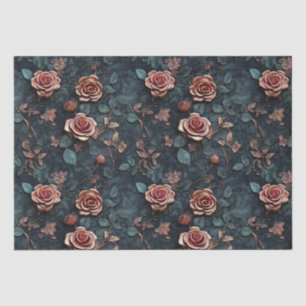 Rose Gold Roses  Tissue Paper