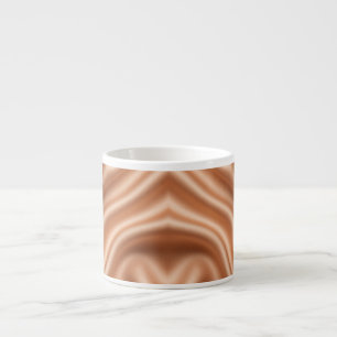 Rose Gold Satin Silk Abstract Luxury Pattern Espresso Cup