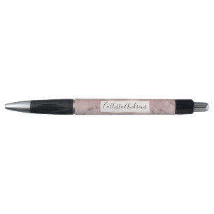 Rose Gold Sequin Glitter White Marble Ombre