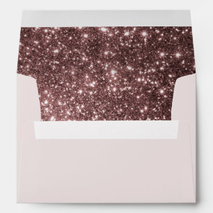 Rose Gold Sequin Textured Envelopes 5x7