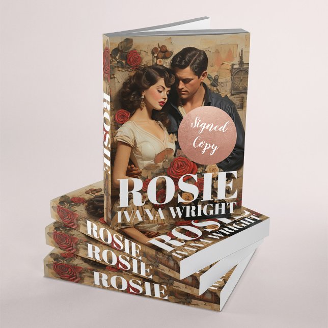Rose Gold Signed Copy Classic Round Sticker (Signed Copy Stickers)