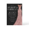 Rose Gold Sparkle Dress Black 70th Birthday Party