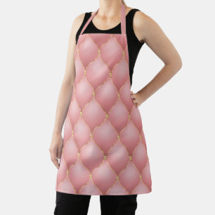 Rose Gold Tufted Apron