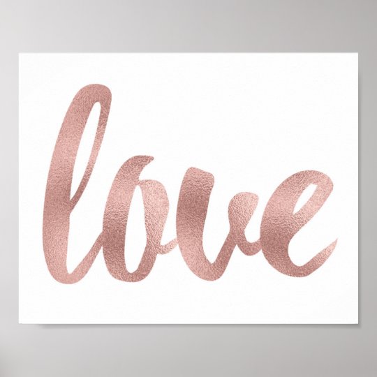 Rose Gold Wall Art Foil Font Poster Zazzle Co Uk - Rose Gold Wall Art Uk Rose Gold Wall Art Foil Font Poster Zazzle Co Uk - Rose Gold Wall Art Uk