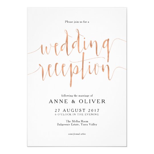 Invites For Wedding Reception Burge Bjgmc Tb Org