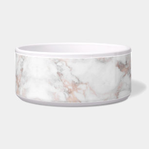 Rose Gold White Marble Template Elegant Trendy