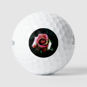 rose   golf balls