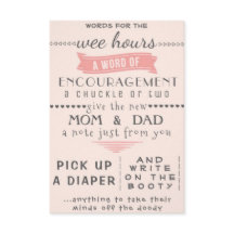 Rose & Grey Activity Card